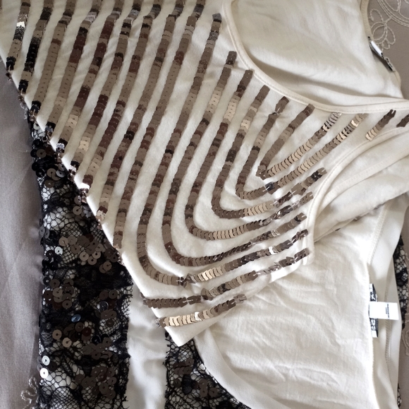 Express Tops - Express Sequin Tanks xs and s